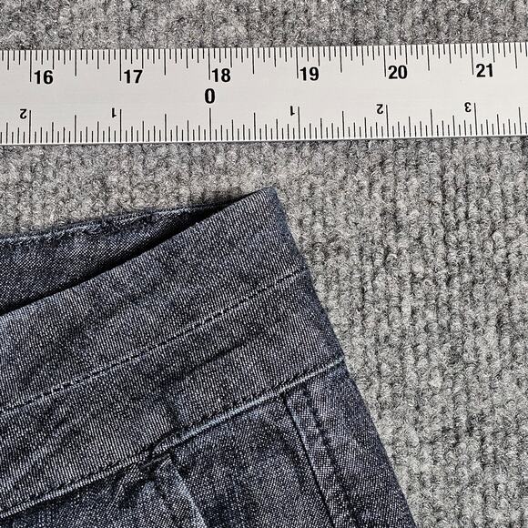 Coldwater Creek Shorts Womens Plus Size 18 Bermuda  Zip Button Jeans - Picture 7 of 10